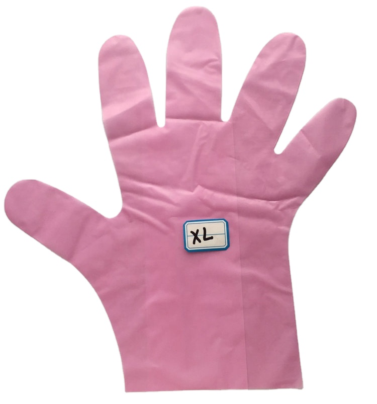 Pink Housework Protective Disposable Gloves