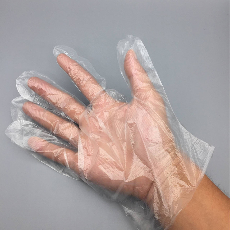 Food Handling PE Plastic Disposable Gloves