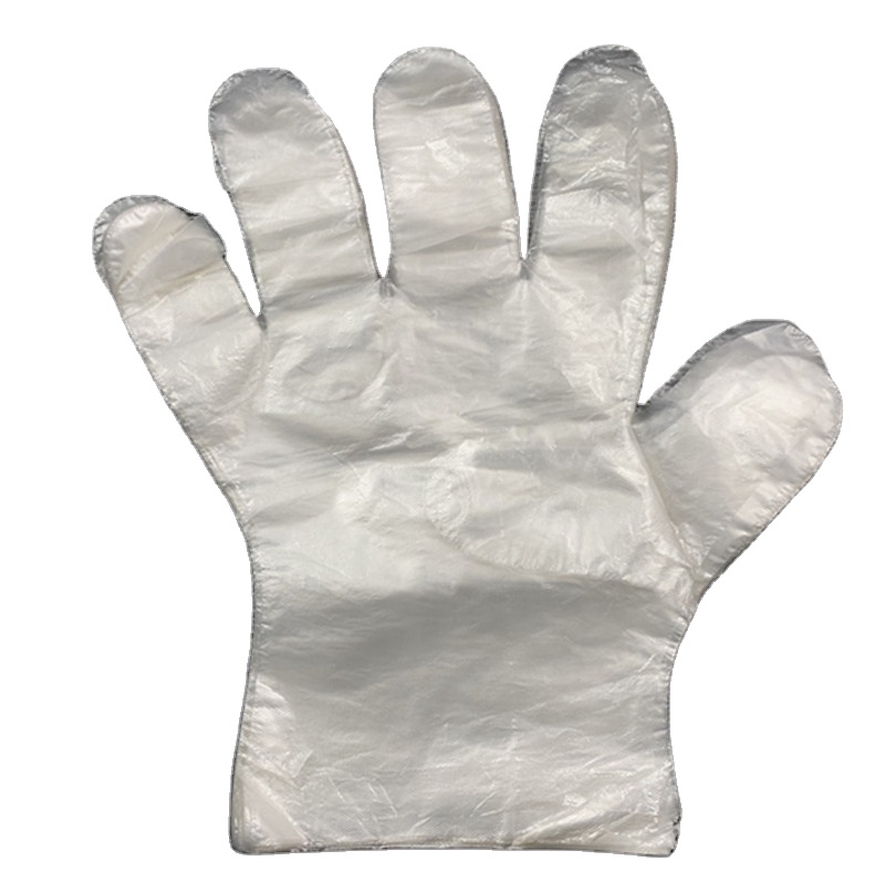 100 pcs per Box Transparent Examination Disposable Gloves 
