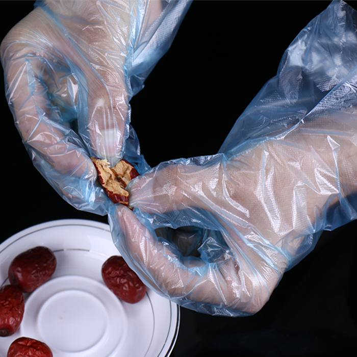 Disposable gloves for hair dyeing in barber shops