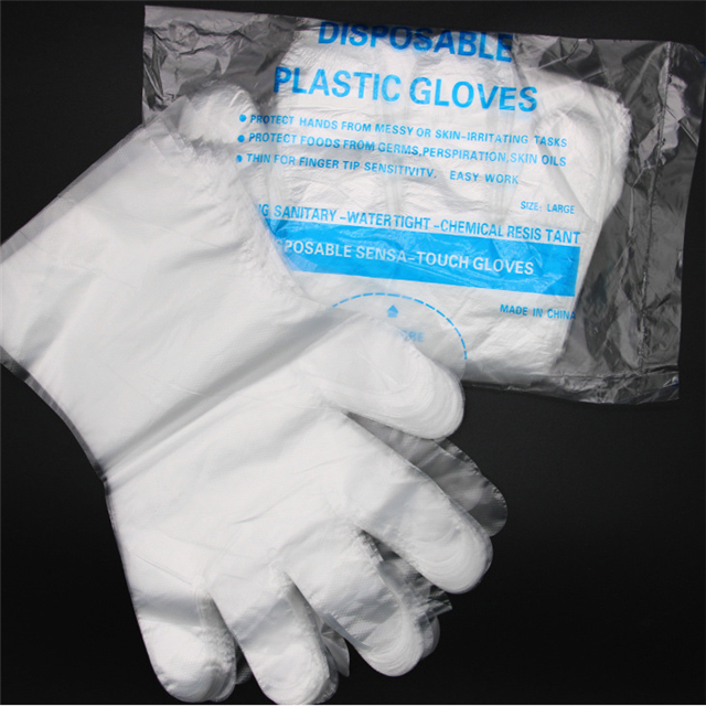 100pcs/bag Kitchen Disposable Gloves with Break Point