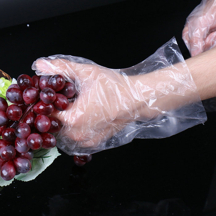 Food Handling Low Density Polyethylene Disposable Hand Gloves