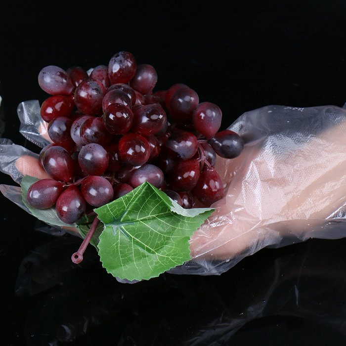 Transparent Food Grade Disposable Gloves for Fast Food